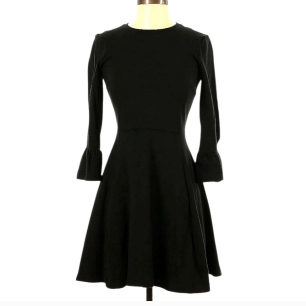 Kate Spade Broom Street Black Cocktail Evening Dress Sz Lg - Picture 7 of 7